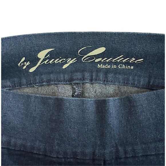 Juicy Couture Blue Pull-On Jeggings with Ankle Buttons - Size S - Picture 3 of 6